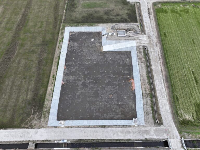 令和６年度　県営ほ場整備事業（面的集積型）東三階地区　調整池付帯工事